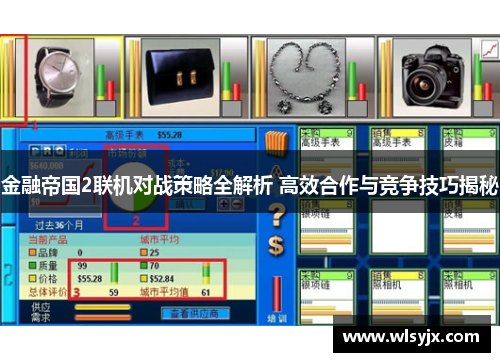 金融帝国2联机对战策略全解析 高效合作与竞争技巧揭秘